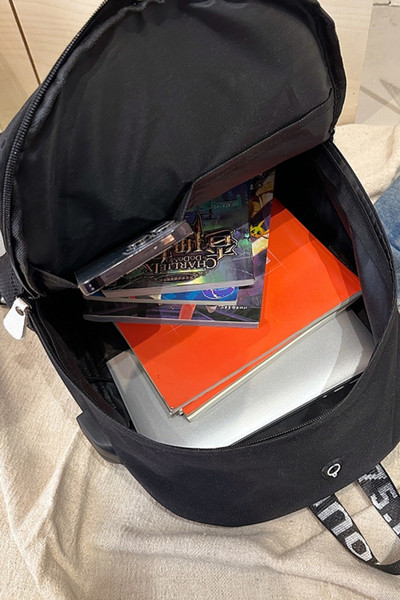 Plecak szkolny młodzieżowy LumiBag odblaskowy USB wielokomorowy świecący