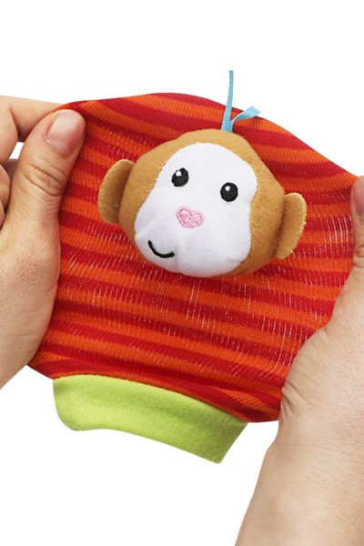 Skarpetki na nóżki grzechotka 2SZT.