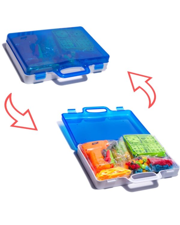 Wkrętarka wiertarka śrubki klocki konstrukcyjne 237 EL.