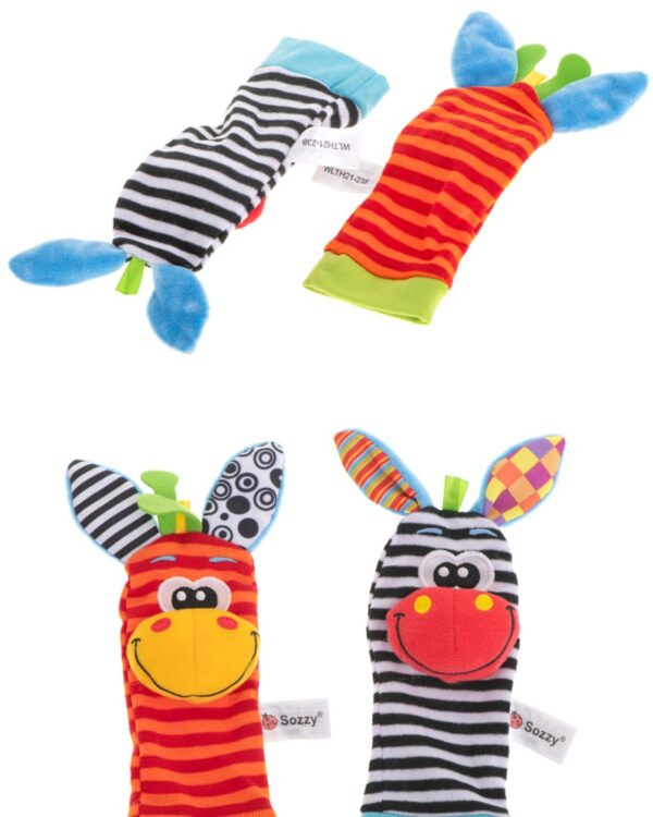 Skarpetki na nóżki grzechotka 2SZT. Skarpetki na nóżki grzechotka 2SZT.