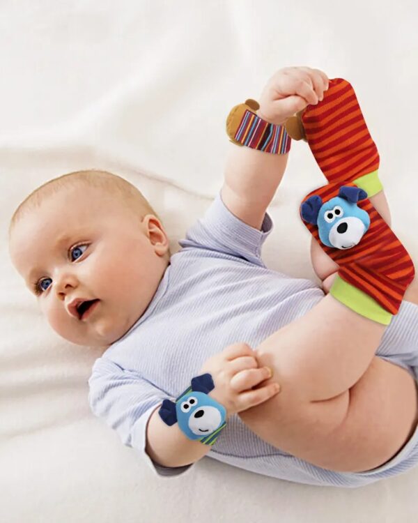 Skarpetki na nóżki grzechotka 2SZT. Skarpetki na nóżki grzechotka 2SZT.