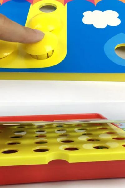 Układanka edukacyjna guzikowa mozaika Montessori