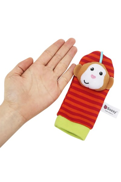 Skarpetki na nóżki grzechotka 2SZT.