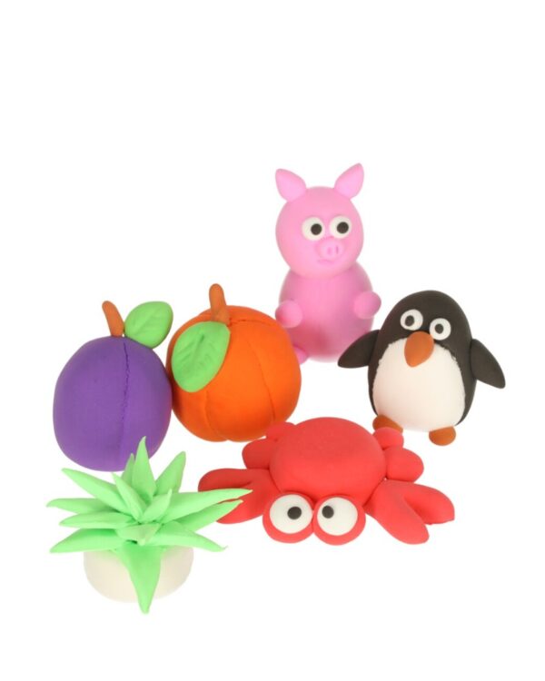 Piankolina plastelina glina 12 kolorów Piankolina plastelina glina 12 kolorów