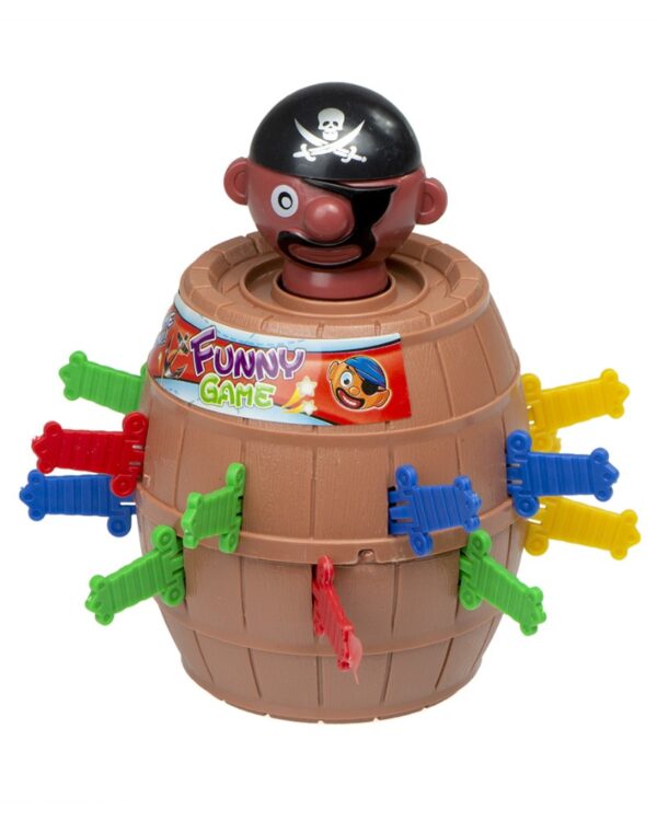 Gra zręcznościowa szalony pirat w beczce Gra zręcznościowa szalony pirat w beczce