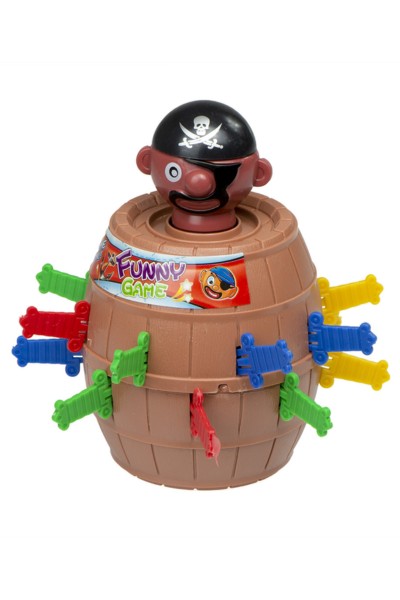 Gra zręcznościowa szalony pirat w beczce