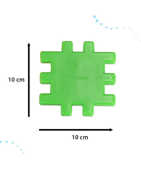 Klocki konstrukcyjne wafle 24 elementy Klocki konstrukcyjne wafle 24 elementy