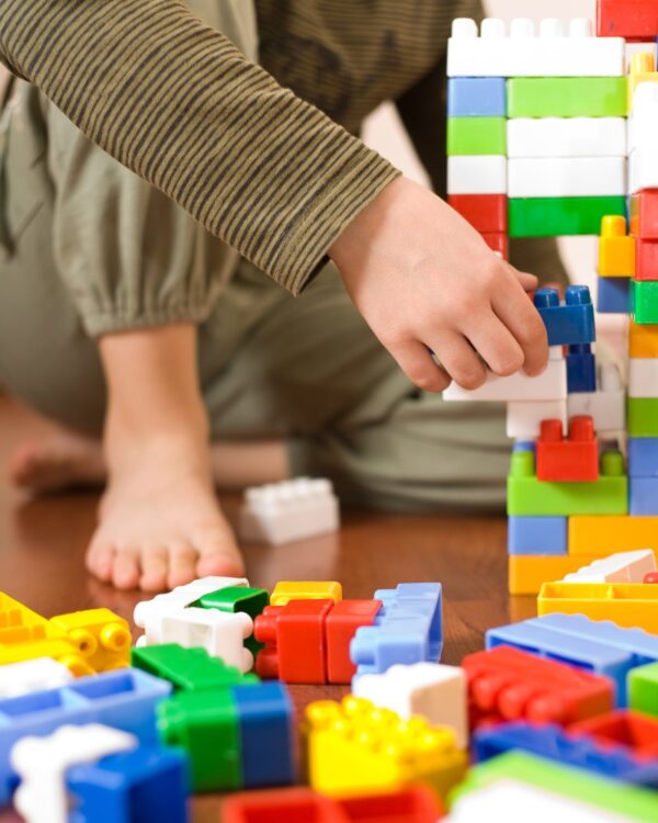 Klocki konstrukcyjne cegły edykacyjne 210 elementów