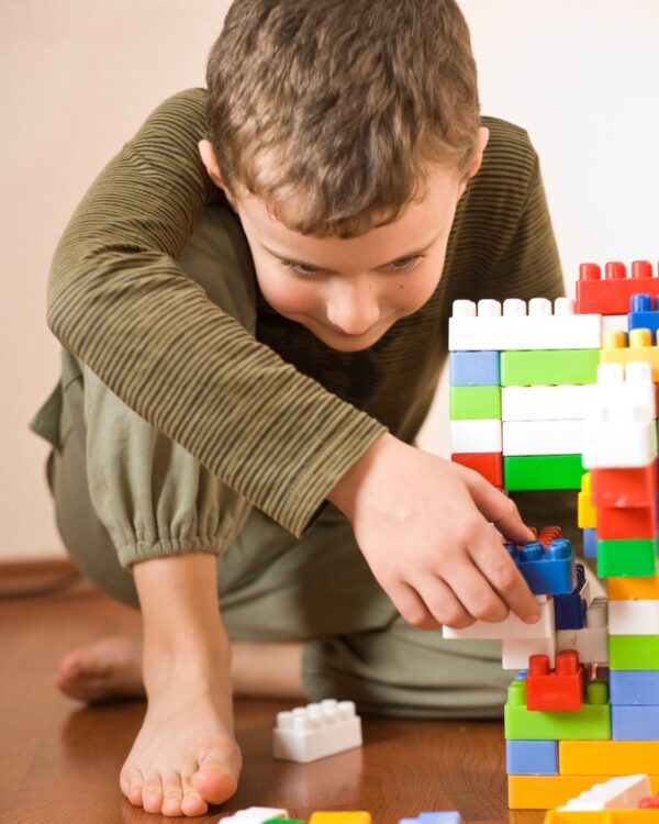 Klocki konstrukcyjne cegły edykacyjne 210 elementów