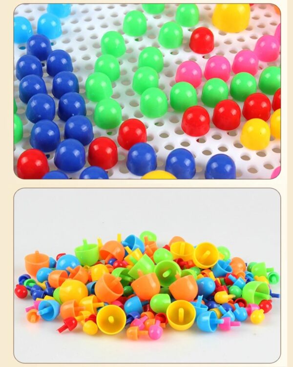 Puzzle pinezki układanka obrazkowa 296 sztuk Puzzle pinezki układanka obrazkowa 296 sztuk