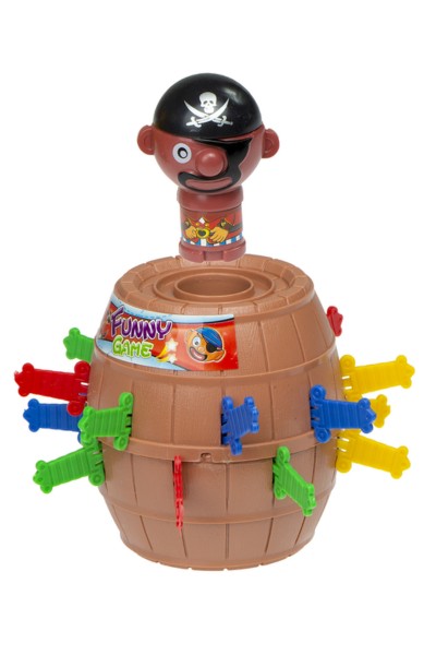 Gra zręcznościowa szalony pirat w beczce