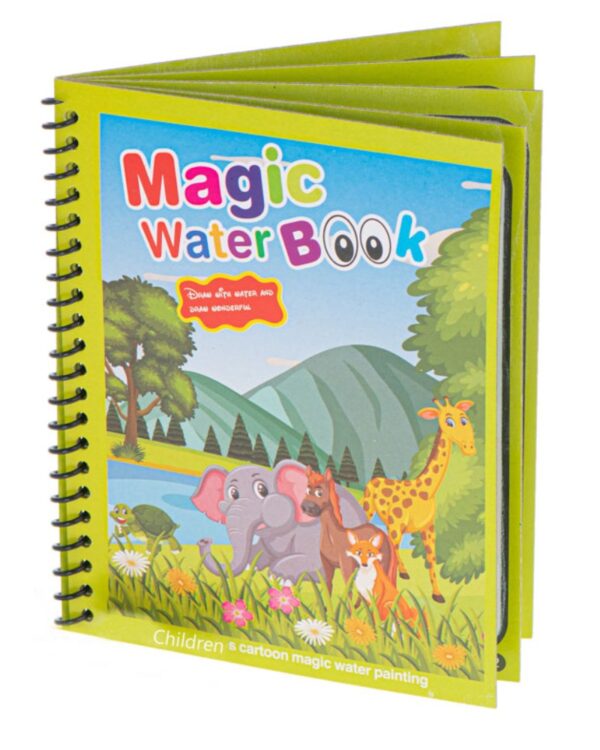 Książeczka wodna z mazakiem zwierzęta ZESTAW 3 sztuki Książeczka wodna z mazakiem zwierzęta ZESTAW 3 sztuki