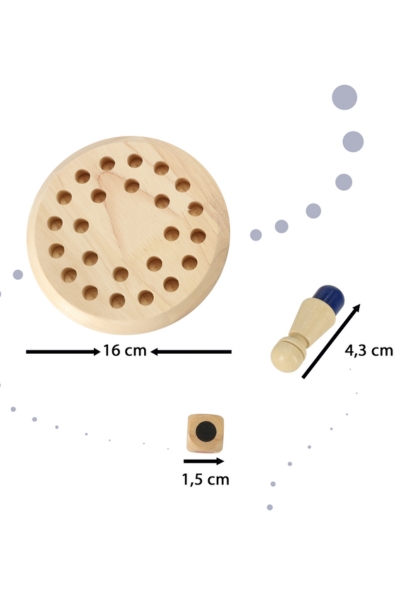 Gra logiczna Memory Chińczyk