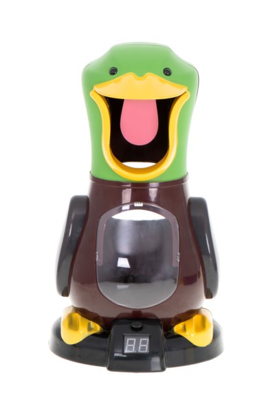 Głodna kaczka strzelanie do celu Zestaw pistolet + kulki