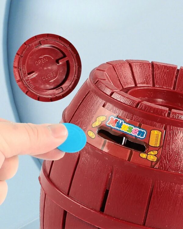 Gra zręcznościowa szalony pirat w beczce Gra zręcznościowa szalony pirat w beczce