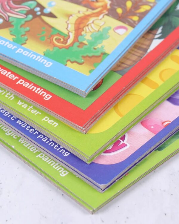 Książeczka wodna z mazakiem zwierzęta ZESTAW 3 sztuki Książeczka wodna z mazakiem zwierzęta ZESTAW 3 sztuki