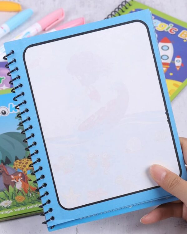 Książeczka wodna z mazakiem zwierzęta ZESTAW 3 sztuki Książeczka wodna z mazakiem zwierzęta ZESTAW 3 sztuki