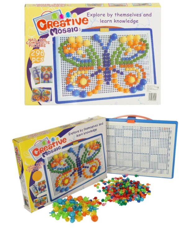 Puzzle pinezki układanka obrazkowa 296 sztuk Puzzle pinezki układanka obrazkowa 296 sztuk