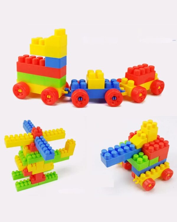 Klocki konstrukcyjne cegły edykacyjne 210 elementów