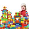Klocki konstrukcyjne cegły edykacyjne 210 elementów