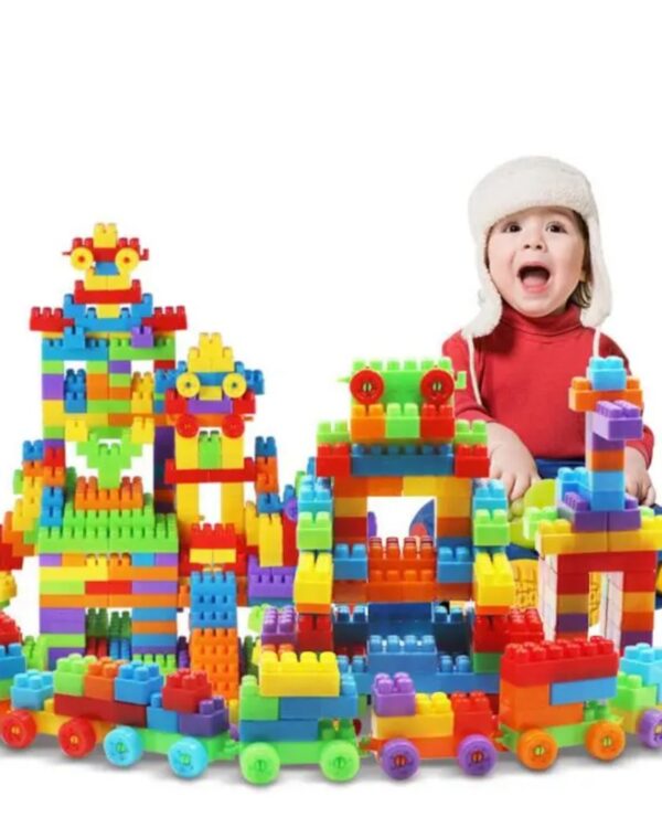 Klocki konstrukcyjne cegły edykacyjne 210 elementów