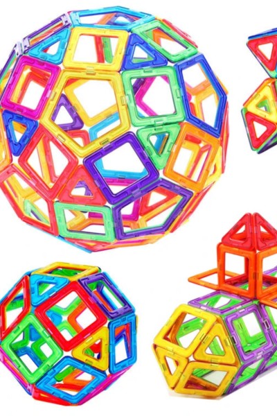 Klocki Magnetic Blocks konstrukcje