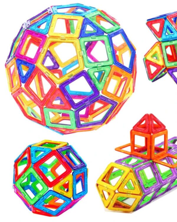 Klocki Magnetic Blocks budowle