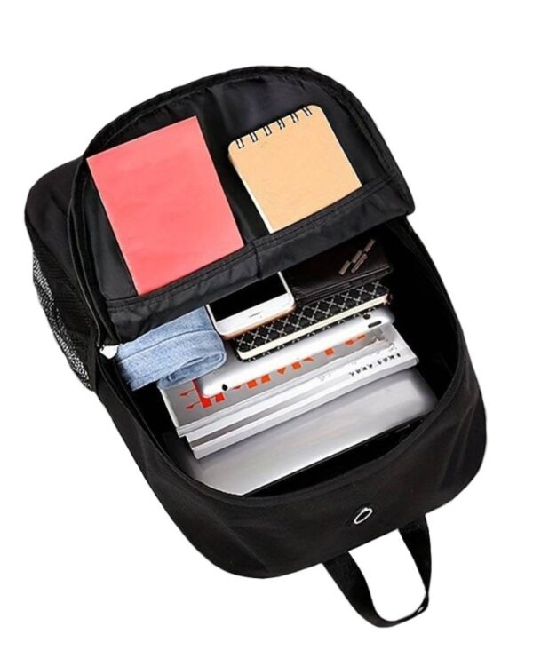 Plecak szkolny młodzieżowy LumiBag odblaskowy USB wielokomorowy świecący