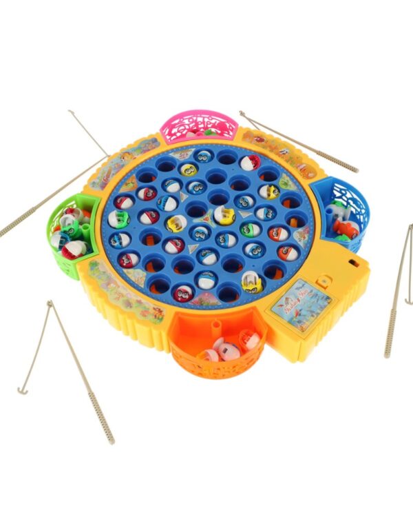 Gra zręcznościowa rodzinna łowienie rybek 45 rybek + 4 wędki