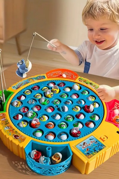 Gra zręcznościowa rodzinna łowienie rybek 45 rybek + 4 wędki