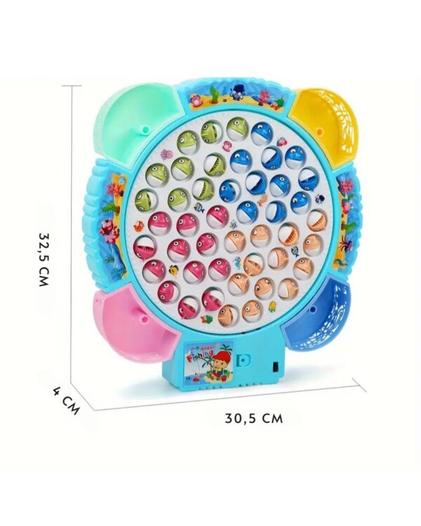 Gra zręcznościowa rodzinna łowienie rybek 45 rybek + 4 wędki