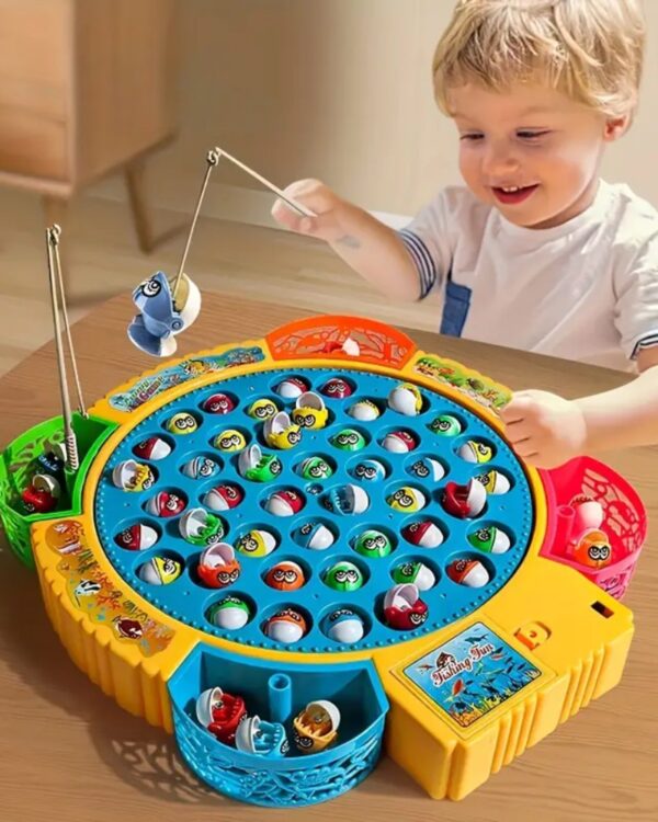 Gra zręcznościowa rodzinna łowienie rybek 45 rybek + 4 wędki